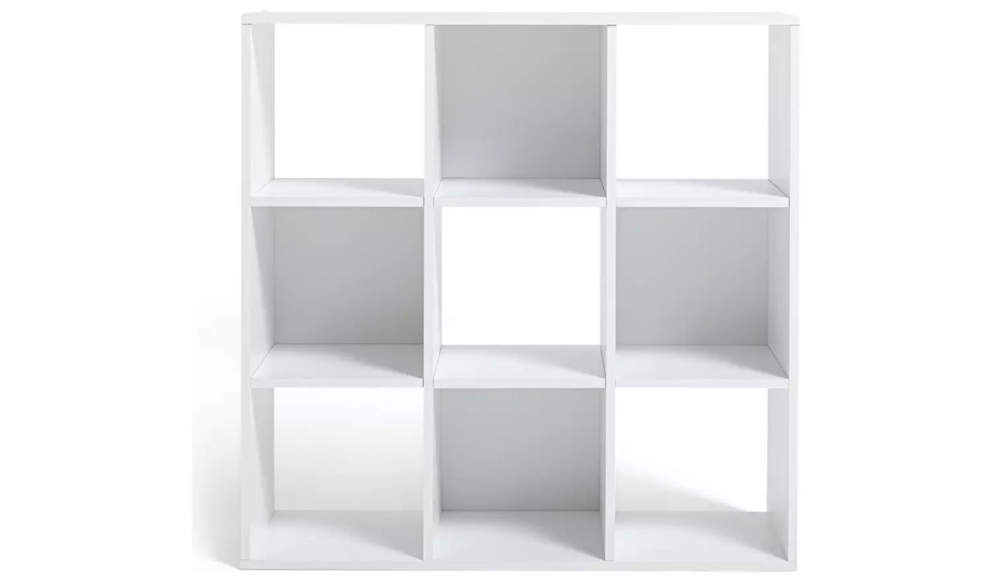 Squares 9 Cube Storage Unit - White